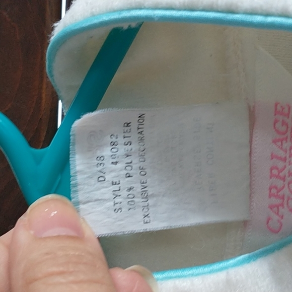 Carriage Court Vintage Fleece Long Robe Lingerie Size Small - Picture 7 of 9